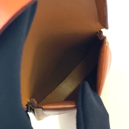 Louis Vuitton Porte-Monnaie Cuvette Nomad Coin Case Leather Brown Wallet