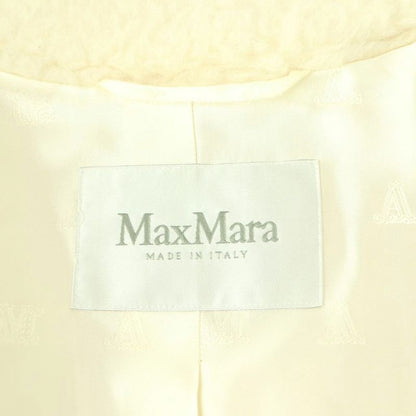 Max Mara Riga Teddy Bear Short Coat 34 Ivory