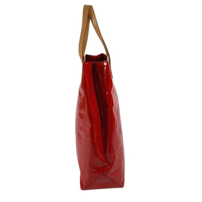 Louis Vuitton Shoulder Bag Reed MM Monogram Vernis Canvas Rouge Red