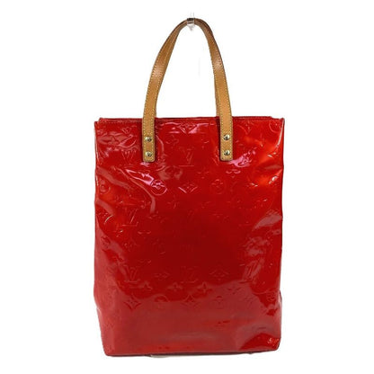 Louis Vuitton Shoulder Bag Reed MM Monogram Vernis Canvas Rouge Red