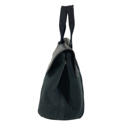 Hermes Handbag Valparaiso PM Cotton Black