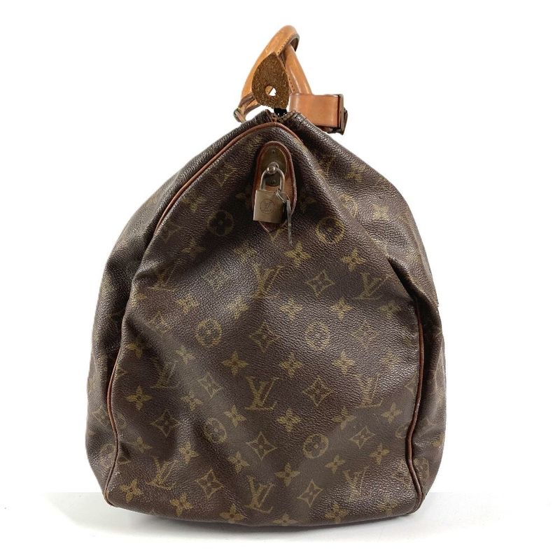 Louis Vuitton Boston Bag Keepall 55 Debeso Monogram Canvas Brown