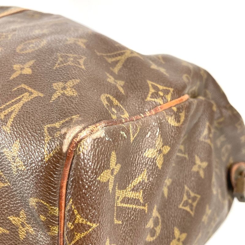 Louis Vuitton Boston Bag Keepall 55 Debeso Monogram Canvas Brown
