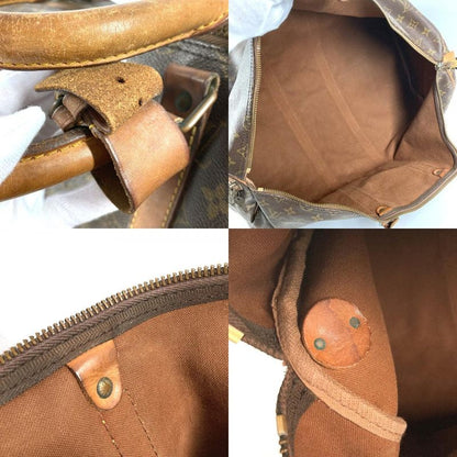 Louis Vuitton Boston Bag Keepall 55 Debeso Monogram Canvas Brown