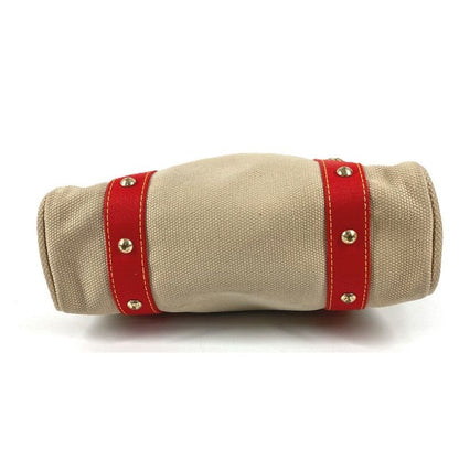 Louis Vuitton Shoulder Bag Cabas MM Canvas Beige
