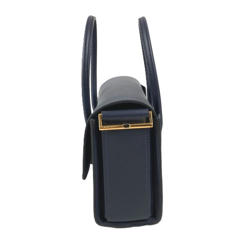 Hermes Shoulder Bag New Drug 22 Ever Color Navy