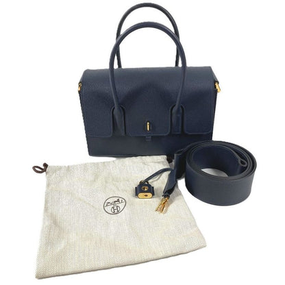 Hermes Shoulder Bag New Drug 22 Ever Color Navy