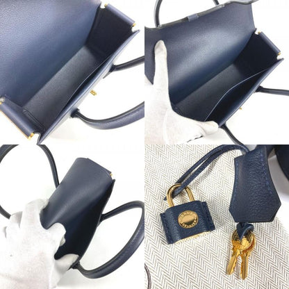 Hermes Shoulder Bag New Drug 22 Ever Color Navy