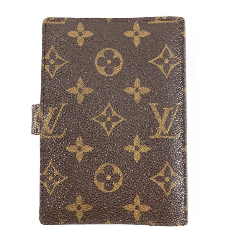 Louis Vuitton Notebook Cover Agenda PM Monogram Canvas Brown