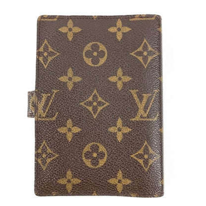 Louis Vuitton Notebook Cover Agenda PM Monogram Canvas Brown