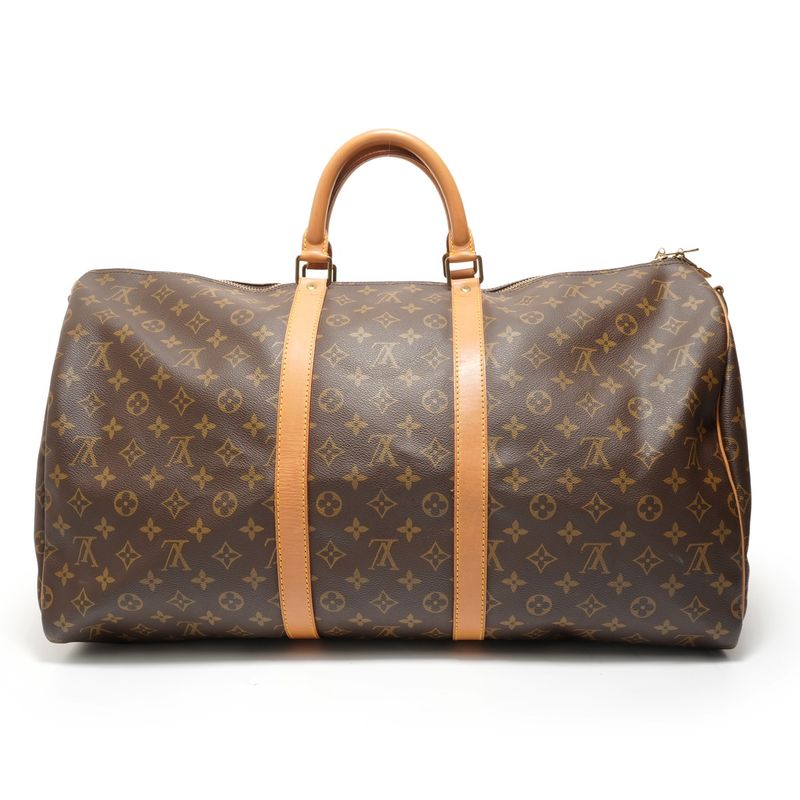 Louis Vuitton Boston Bag Monogram Keepall Bandouliere 55