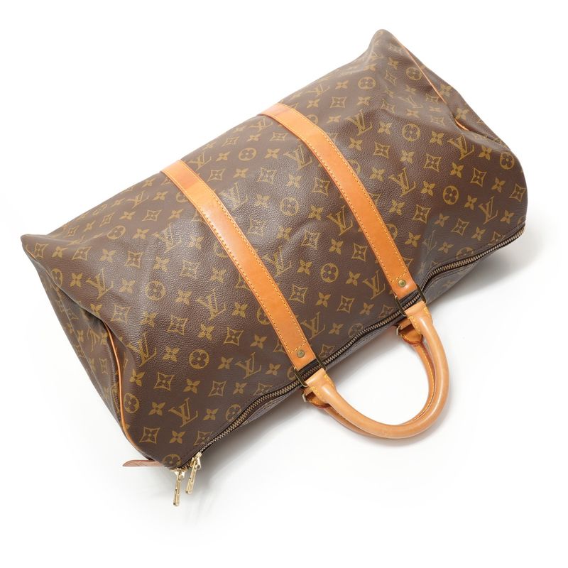 Louis Vuitton Boston Bag Monogram Keepall 50