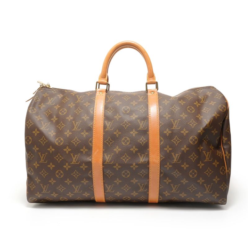 Louis Vuitton Boston Bag Monogram Keepall 50