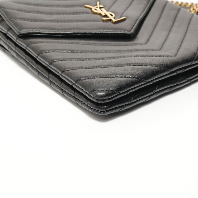 Saint Laurent Yves Shoulder Bag YSL Cassandra Chain
