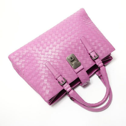 Bottega Veneta Handbag Intrecciato Rome 2-Way Leather