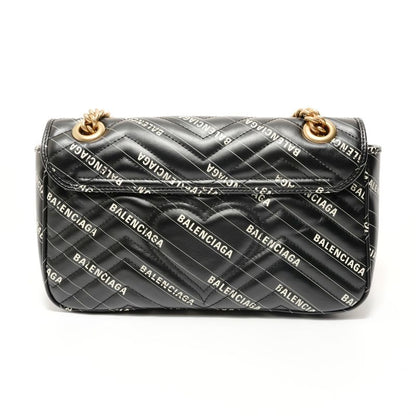 Gucci Shoulder Bag the Hacker GG Marmont Chain