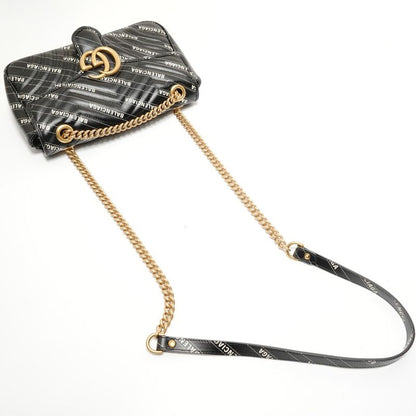 Gucci Shoulder Bag the Hacker GG Marmont Chain