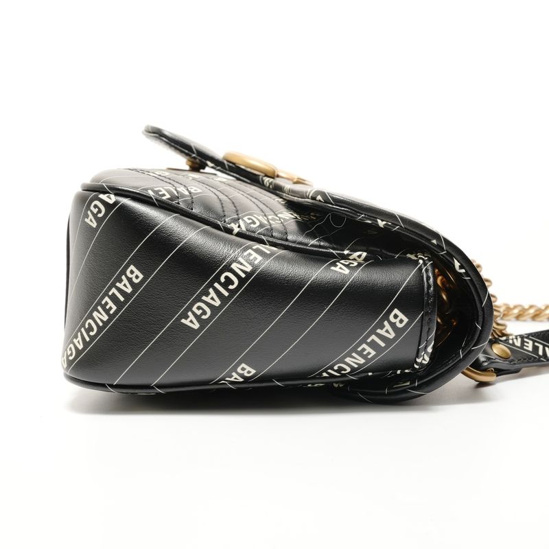 Gucci Shoulder Bag the Hacker GG Marmont Chain