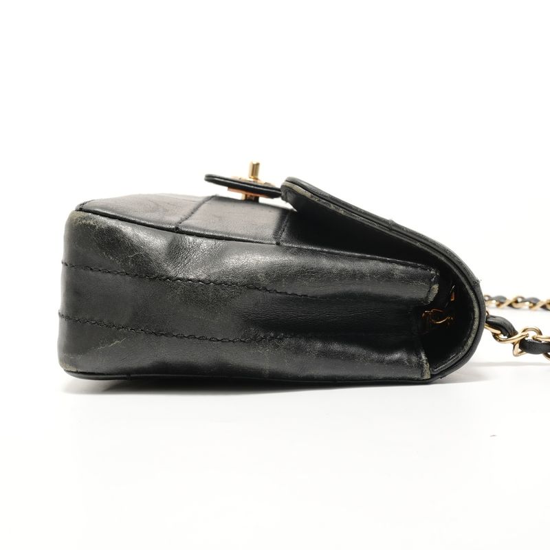 Chanel Shoulder Bag Chocolate Bar Chain