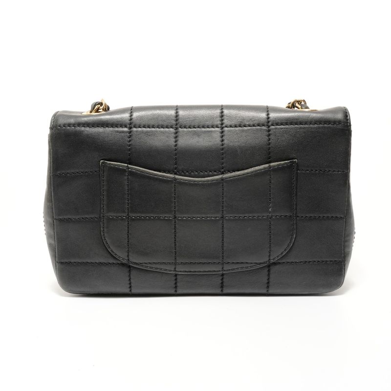 Chanel Shoulder Bag Chocolate Bar Chain