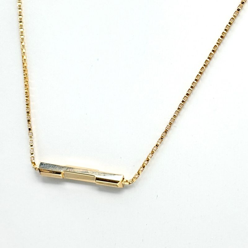 Gucci Link to Love Necklace YG Yellow Gold Pendant