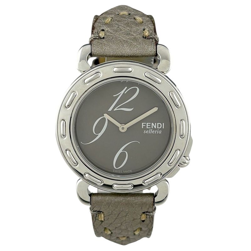 Fendi Watch SS Quartz Gray