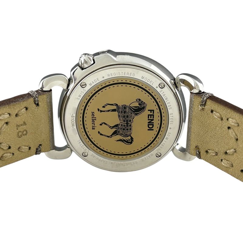 Fendi Watch SS Quartz Gray