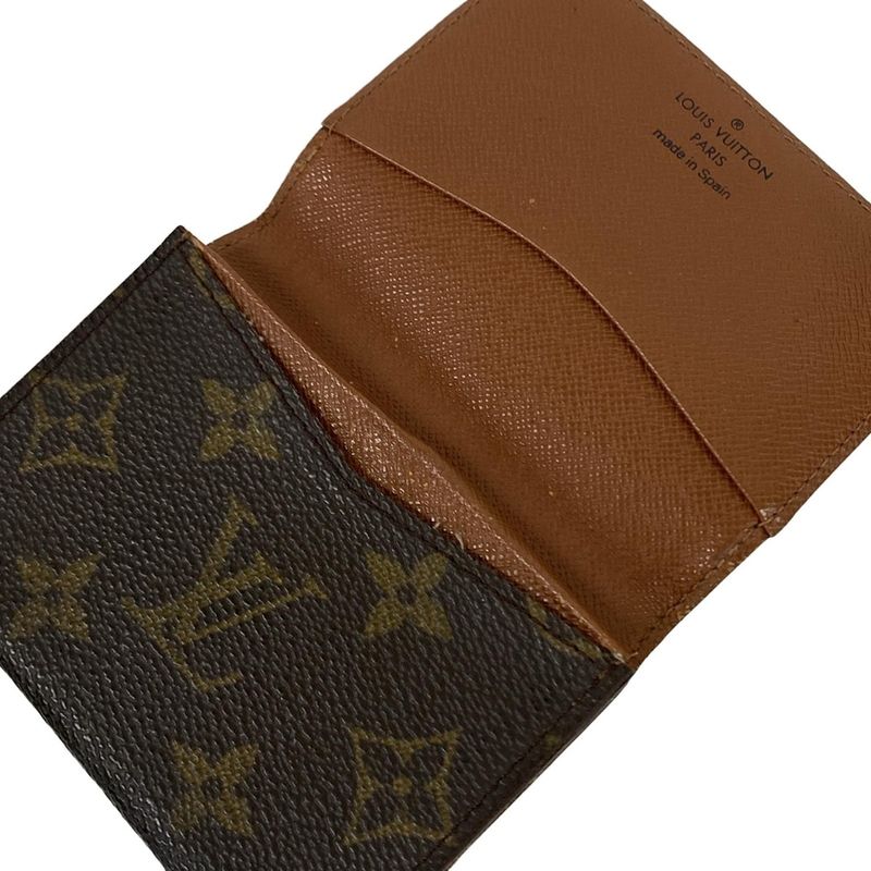 Louis Vuitton Business Card Holder Monogram Envelope Carte de Visite