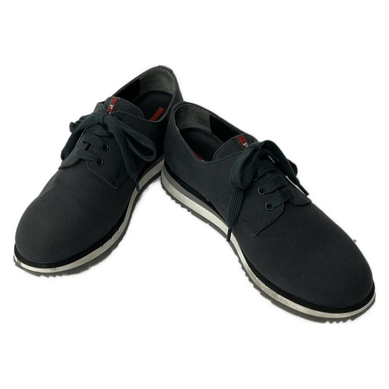 Prada Sneakers 8.5 Black Gray White