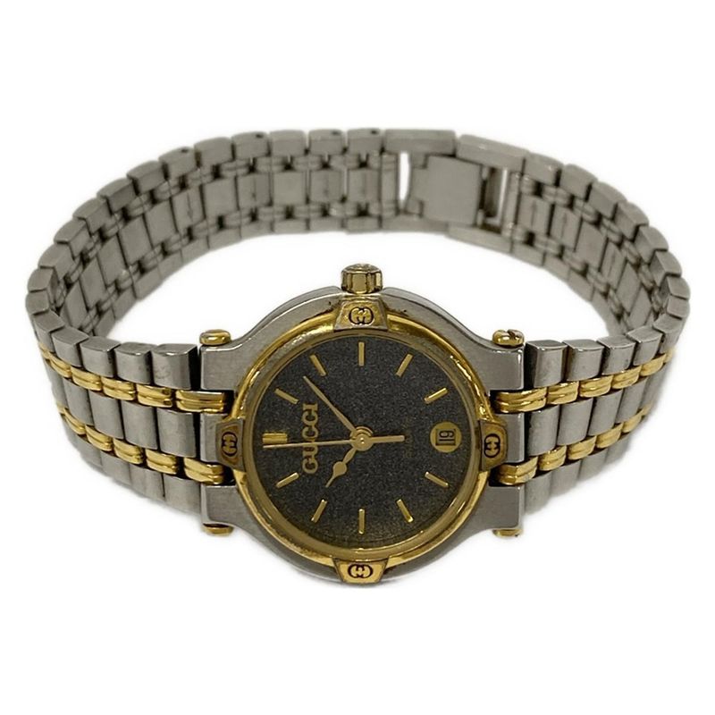 Gucci Watch Black Gold