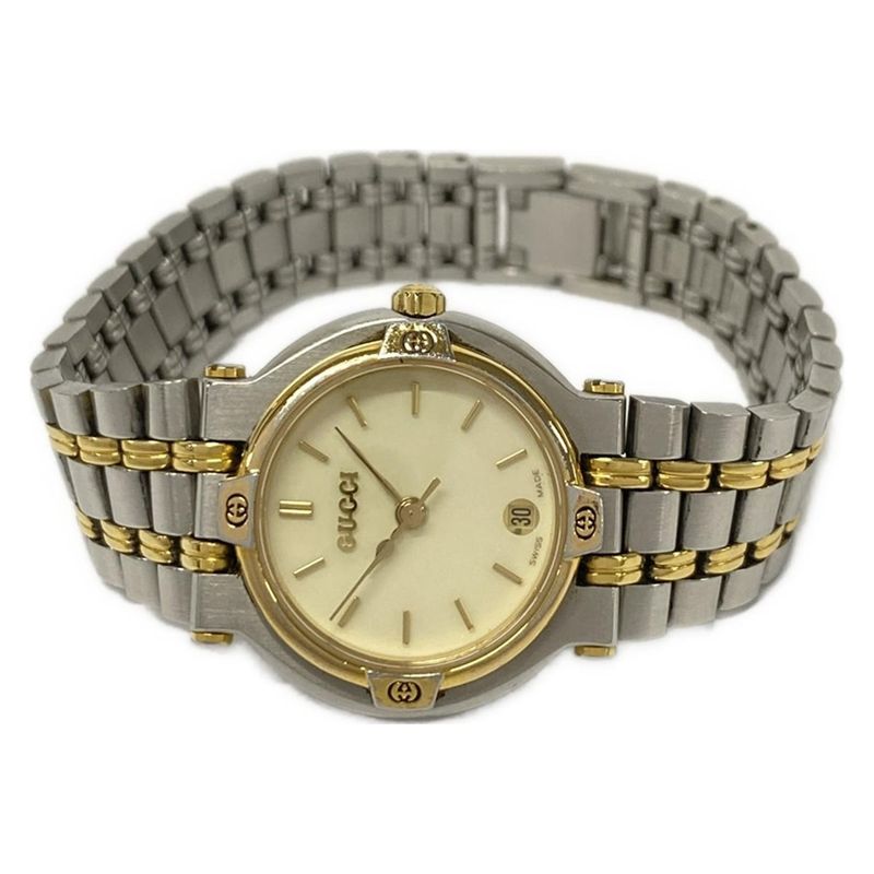 Gucci Watch Ivory Gold