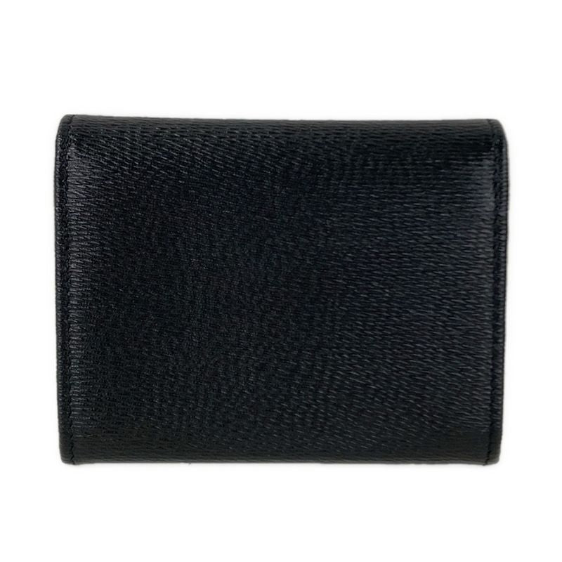 Bvlgari Coin Case Serpenti Black Leather