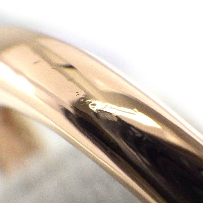 Cartier Ring Juste Un Clou Classic Nail Motif Points Diamond Total 18k Pink Gold