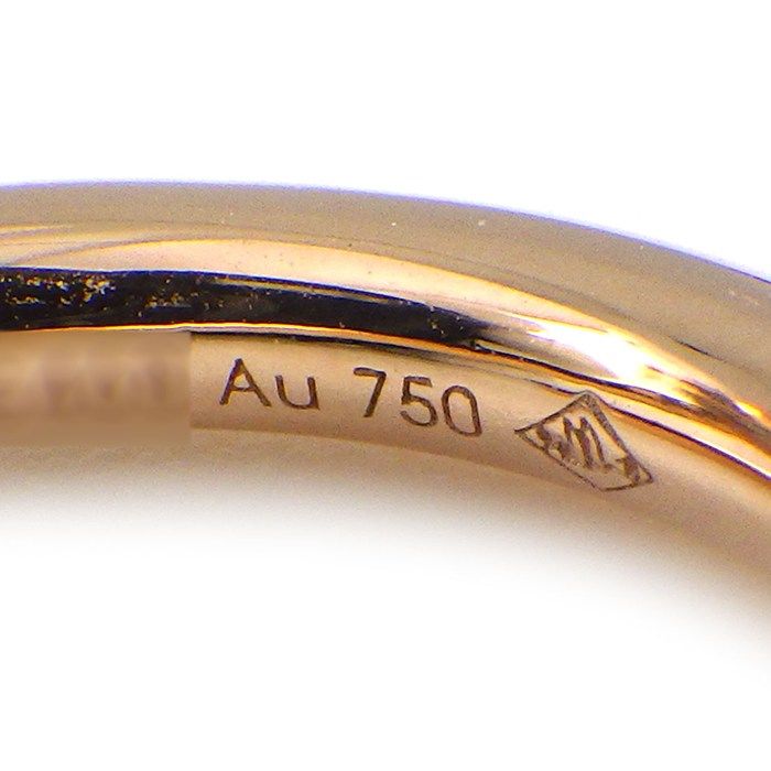 Cartier Ring Juste Un Clou Classic Nail Motif Points Diamond Total 18k Pink Gold