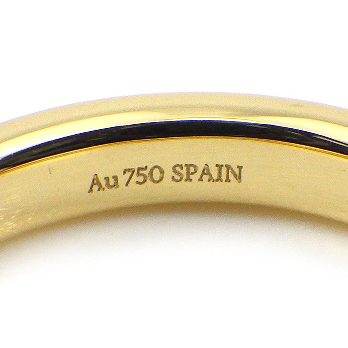 Tiffany & Co Ring Stacking Band Points Diamond Total 18k Yellow Gold