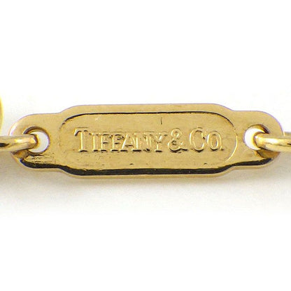 Tiffany & Co Necklace Heart Ribbon 18k Yellow Gold