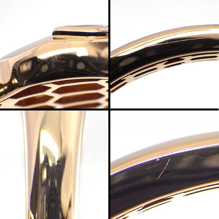 Bvlgari Bangle Serpenti Sedutto Li Snake Kumochi Full Bellite Pave Diamond