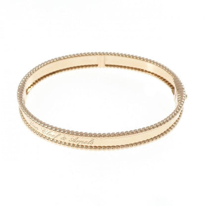 Van Cleef & Arpels Perlee Signature Bangle Bracelet