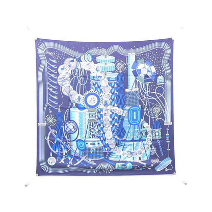 Hermes le Laboratoire du Temps Carre Scarf