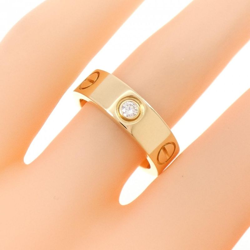 Cartier Love Half Diamond Ring