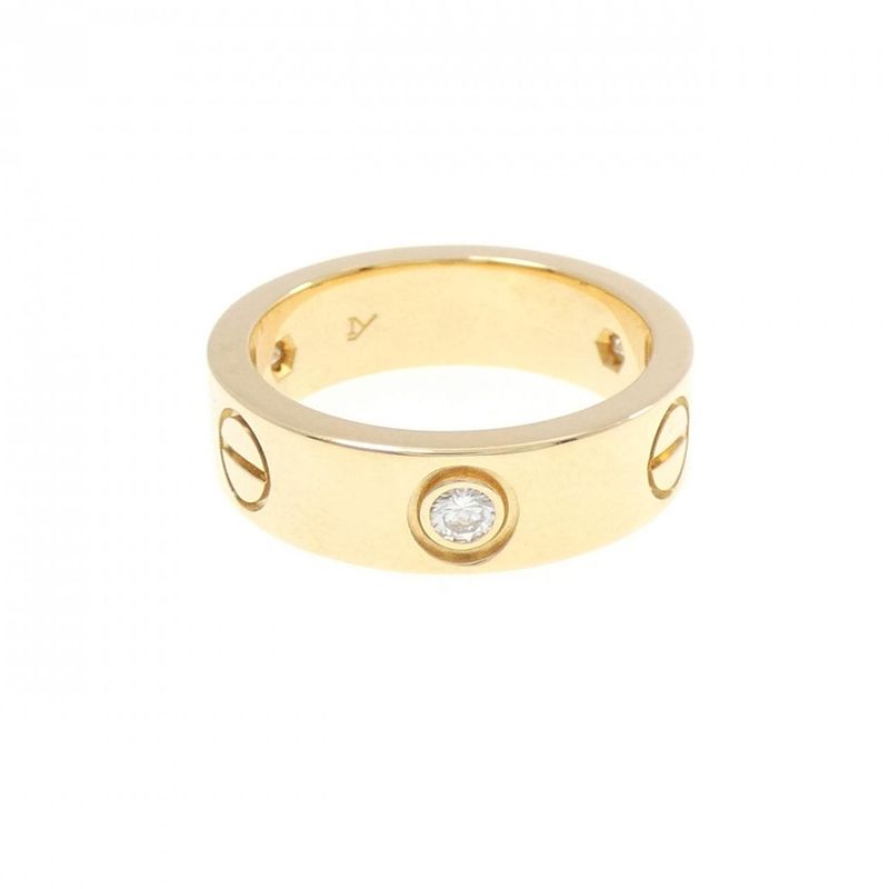 Cartier Love Half Diamond Ring