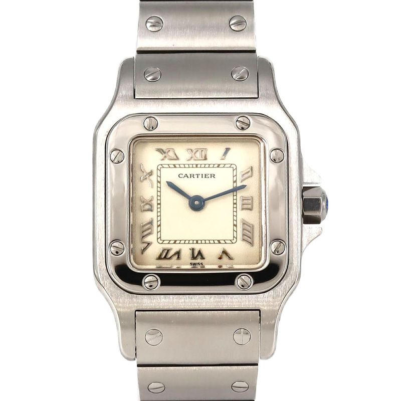 Cartier Santos Galbe SM SS Quartz