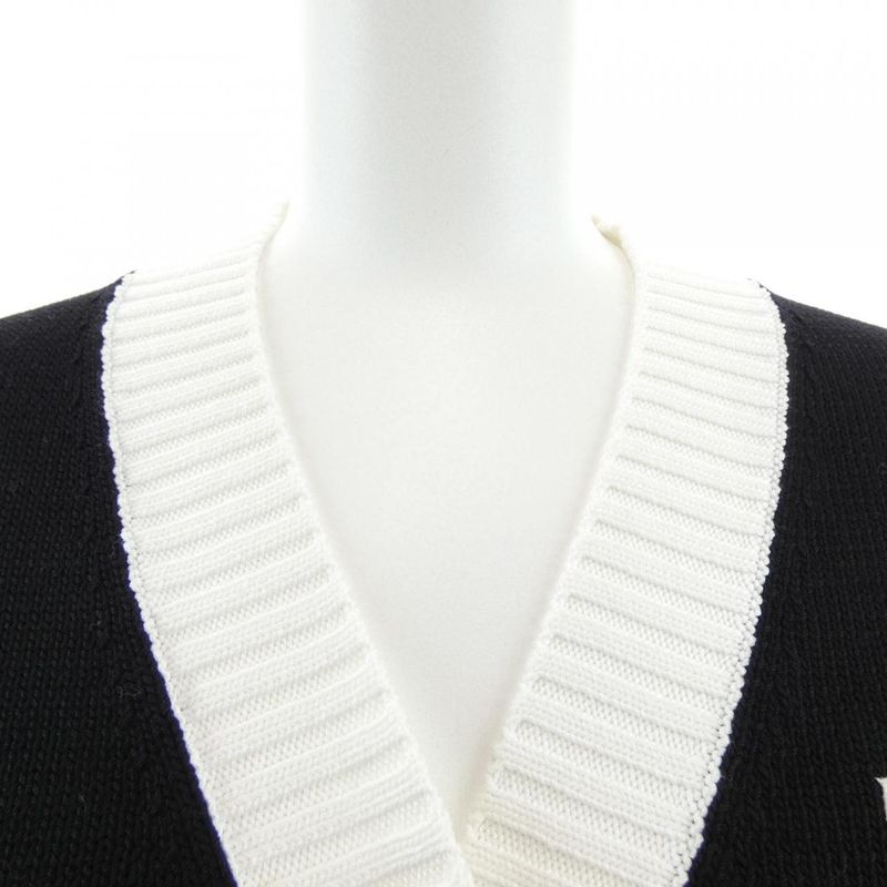 Prada Cropped Semi Raglan Cardigan