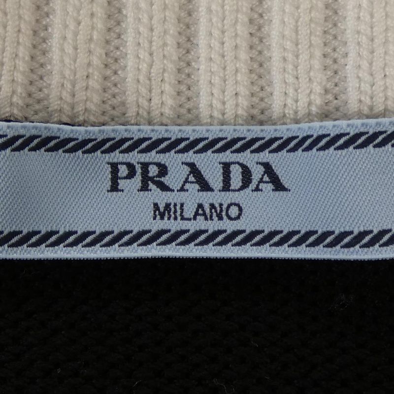 Prada Cropped Semi Raglan Cardigan