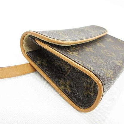 Louis Vuitton Monogram Pochette Florentine Brown Handbag