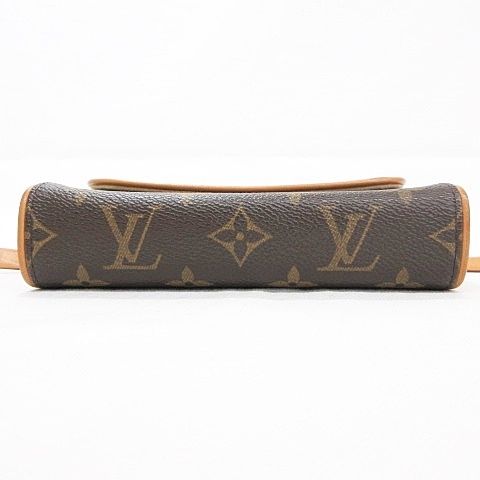 Louis Vuitton Monogram Pochette Florentine Brown Handbag