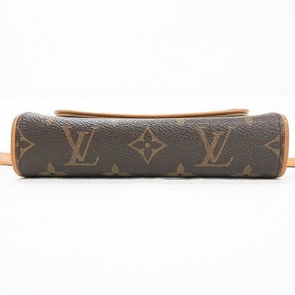 Louis Vuitton Monogram Pochette Florentine Brown Handbag