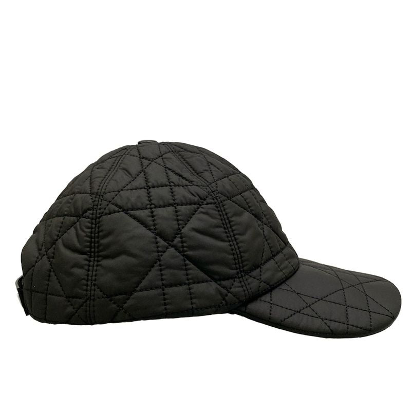 Dior Cap 57 Black Cannage Stitch Hat