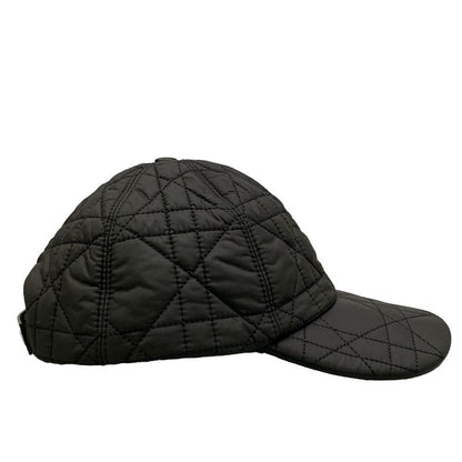 Dior Cap 57 Black Cannage Stitch Hat
