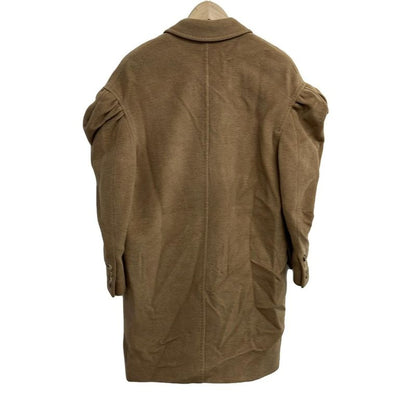 Max Mara Coat 36 Beige Long Sleeve Camel Winter